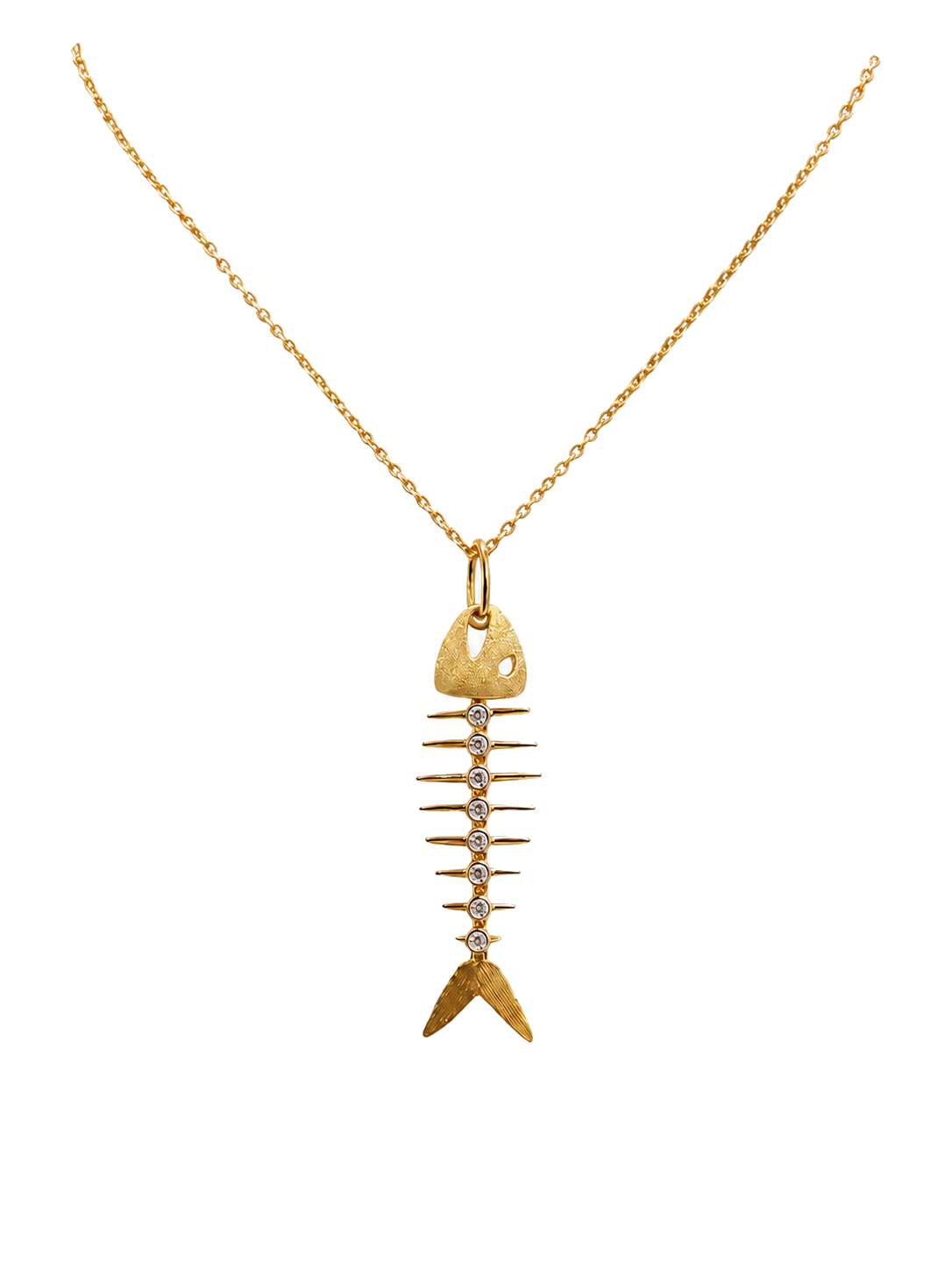 Denny Wong Fishbone Pendant
